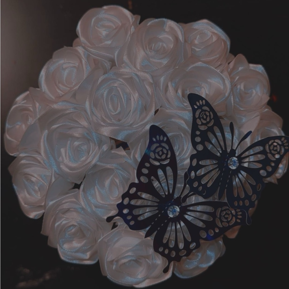 Eternal Ribbon Rose Bouquet